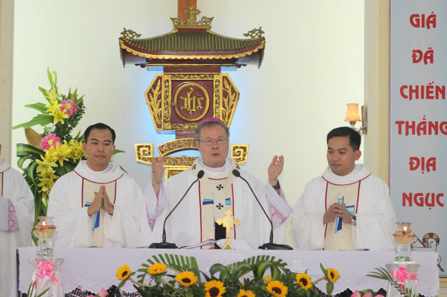 Thánh Lễ Bế Mạc Tĩnh tâm năm 2018 của Linh mục đoàn TGP Huế tại La Vang